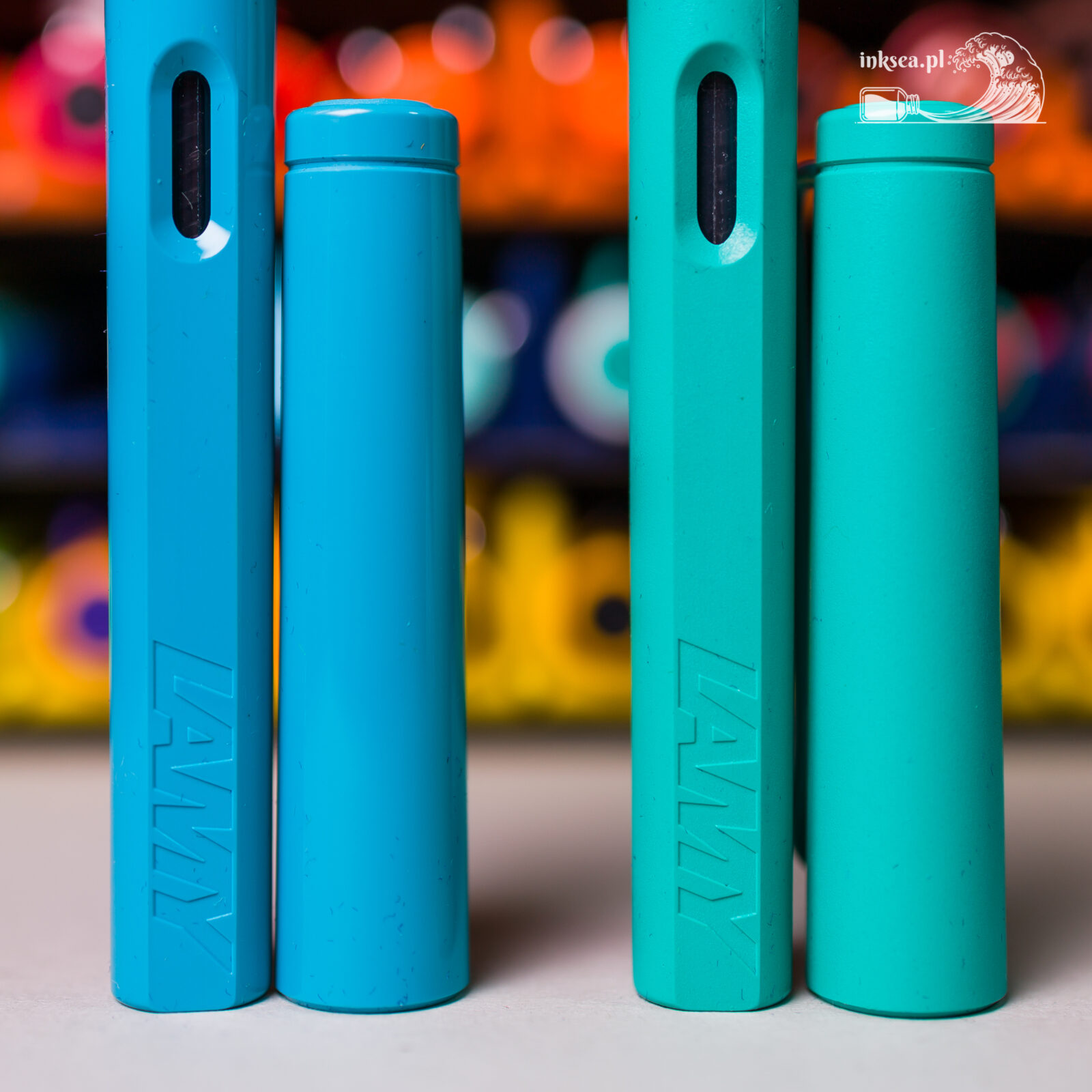 Lamy Safari Aquamarin and Safari Aquamarine