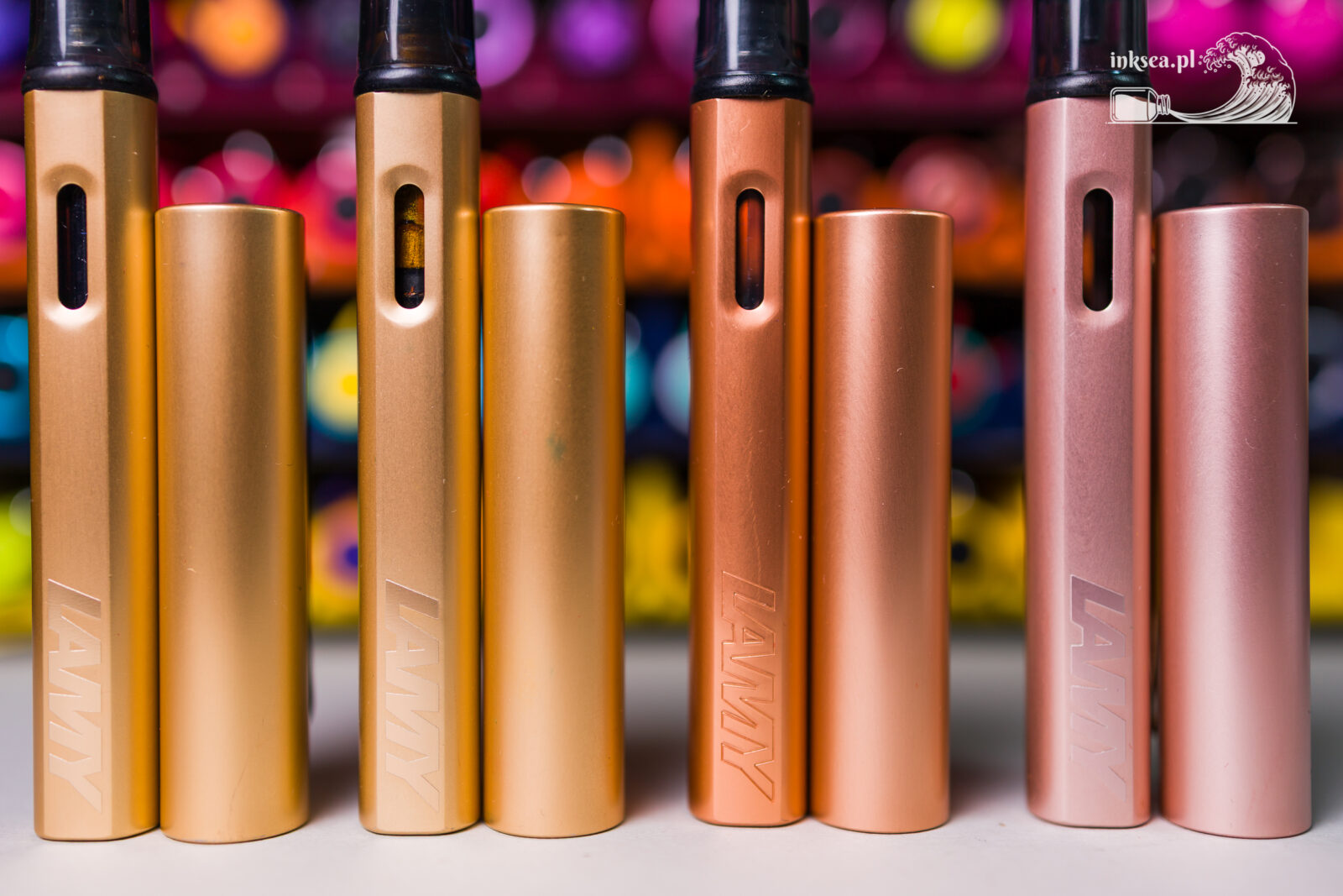 Lamy Au Black, Gold, Bronze and Rose Gold