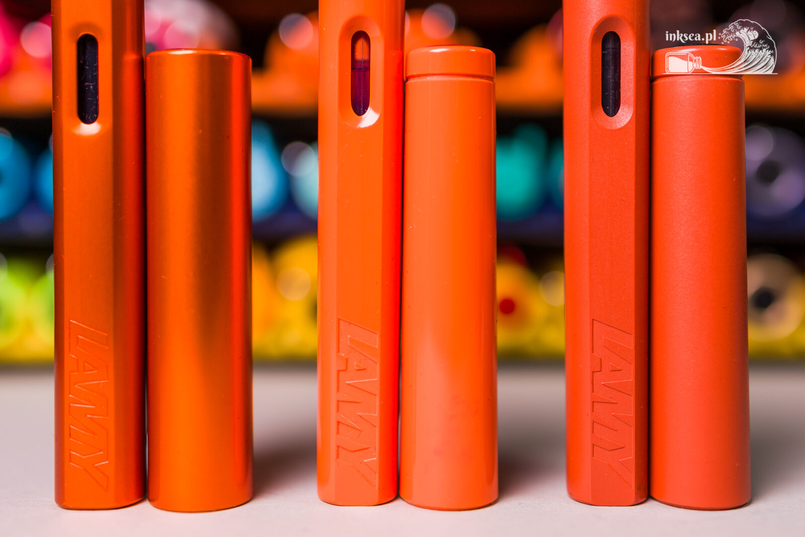 Lamy Al-Star Copper Orange, Safari Orange and Safari Terra