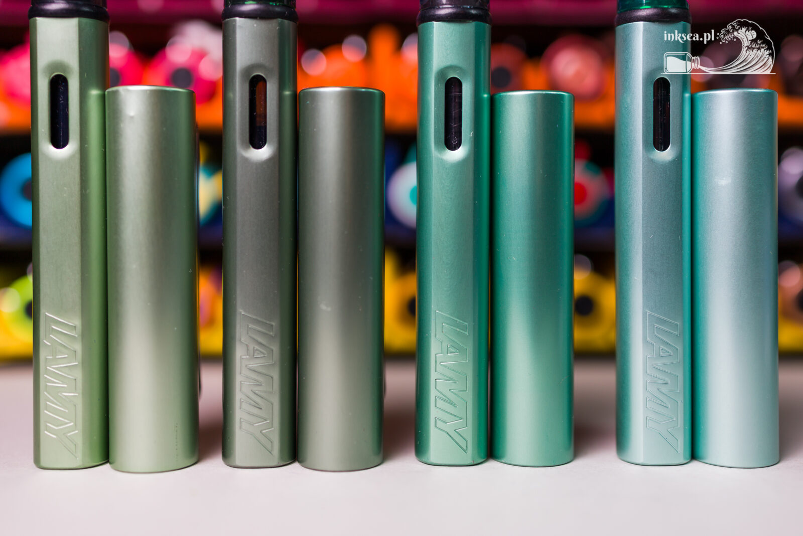 Lamy Al-Star Silvergreen, Al-Star Sage, Al-Star Silverblue and Al-Star Mint