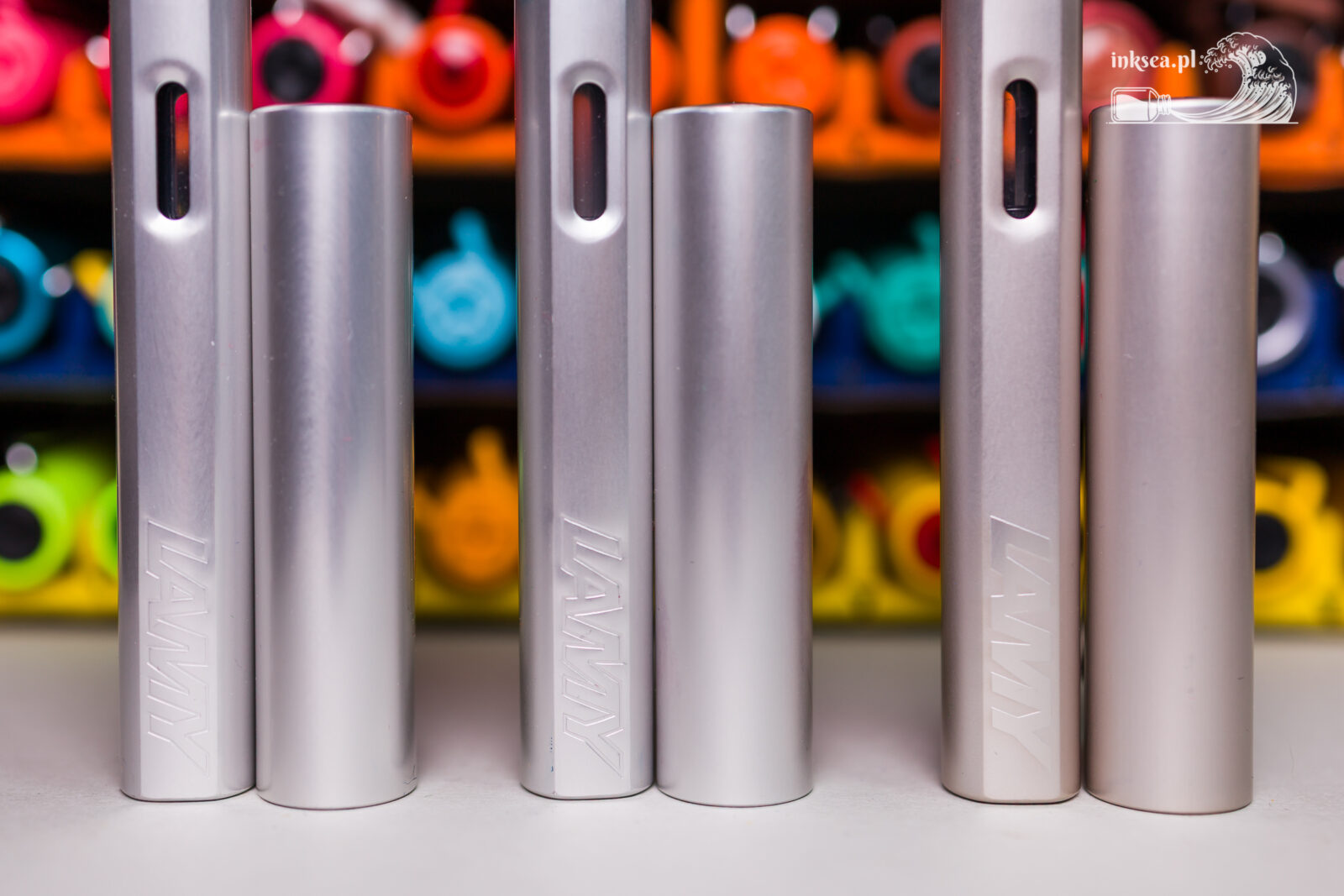 Lamy Al-Star Whitesilver, Al-Star Aluminium and LX Palladium